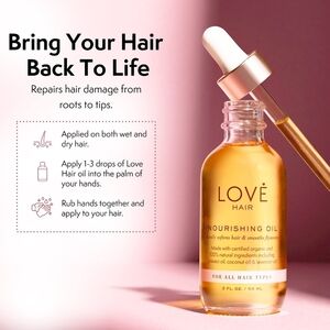 Love Hair Nourishing Oil For All Hair Types